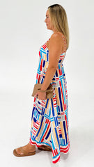 Estelle Stripe Maxi Dress
