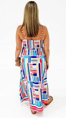 Estelle Stripe Maxi Dress
