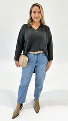 Brave + True Wiltshire Knit Charcoal