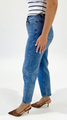 Belinda Stretch Slim Barrel Mid