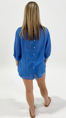 Jessica Blouse Cobalt Blue