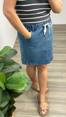 Foxwood Rio Skirt Mid Blue