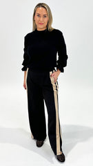 Emma Racer Pant Black