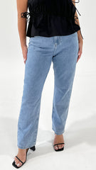 Sass Kalani Straight Leg Jean 90's Blue Wash