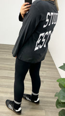 Ena Pelly Vintage Collegiate L/Slv Tee