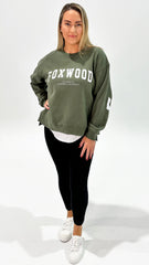 Foxwood Interval Crew Khaki