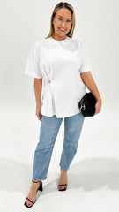 AAE Liv Gather Tee White