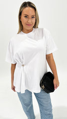 AAE Liv Gather Tee White