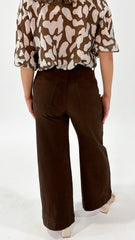 Melissa Flare Jeans Chocolate