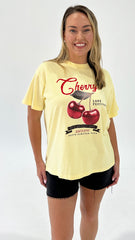 AAE Pippa Relaxed Tee Yellow