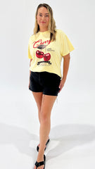 AAE Pippa Relaxed Tee Yellow