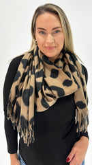 Holiday Safari Scarf Leopard