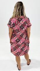 Betty Basics Copacabana Shirt Dress Coco Print