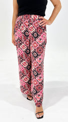 Betty Basics Sable Wide Leg Pant Coco Print