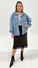 AAE Hava Lace Skirt Coffee