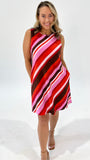 Foxwood Guava Stripe Dress