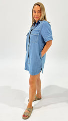 Florence Phoenix Dress Vintage Wash