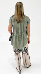 Palm Springs Hi Lo Top Sage