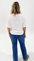 Betty Basics Aries V-Neck Sweater White