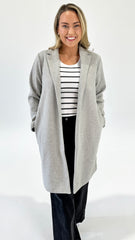 Brave + True Bella Coat Grey Marle