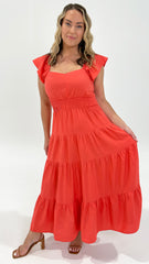 Betty Basics Sadie Dress Red