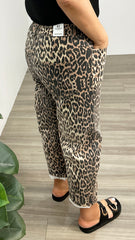 Leo Barrel Jean Leopard