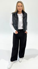 Betty Basics Maddison Jogger Black