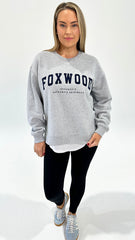 Foxwood Intention Crew Grey Marle