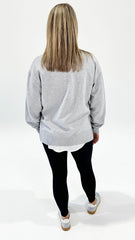 Foxwood Intention Crew Grey Marle