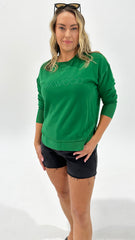 Foxwood Simplified Crew Green