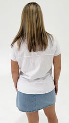 Foxwood Allison Tee White