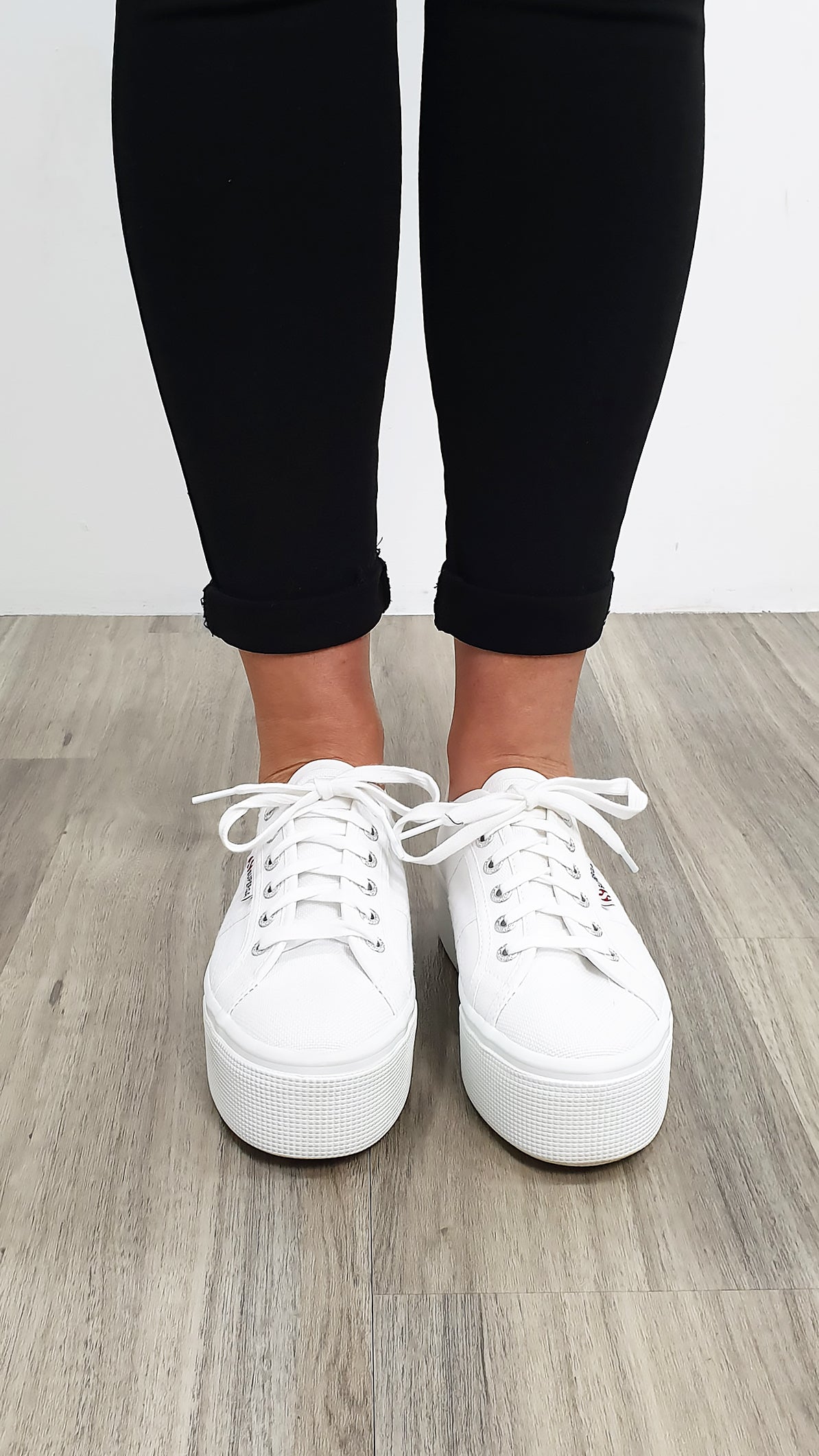 Linea Up Superga Platform Trainers Superga 2790 Cotw Linea Up Down White – MintFashionBoutique