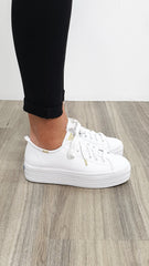 Keds Triple Up Leather White
