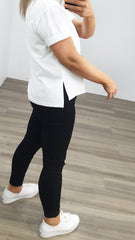 AAE Washed Tee White