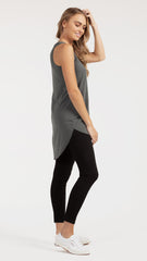 M001 Basemint No1 Long Tank Khaki