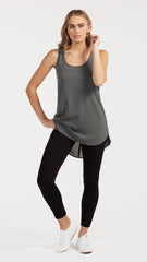 M001 Basemint No1 Long Tank Khaki