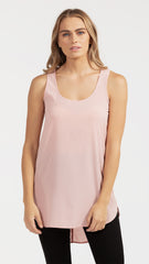 M001 Basemint No1 Long Tank Blush