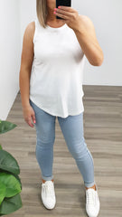 Betty Basics Keira Tank White